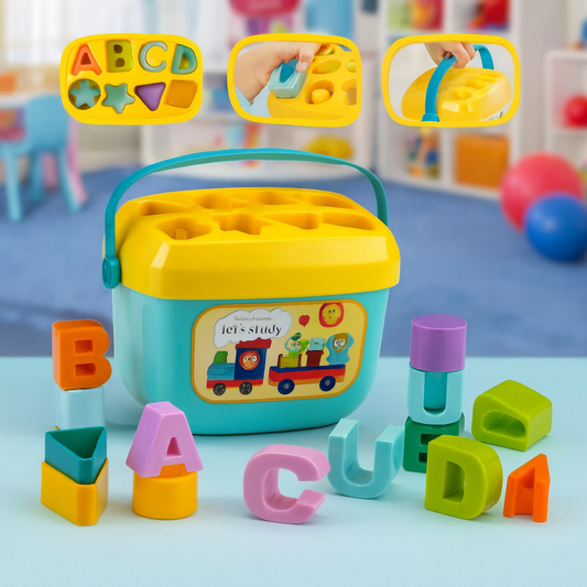 Baby's First Block Set, Child Age Group: 0-3 Yrs