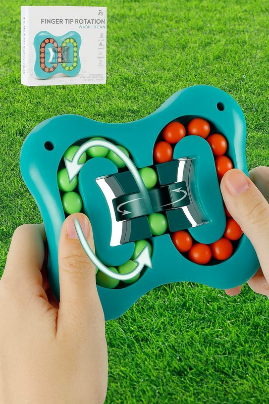 Fidget Fingertip Rotationspinning Magic Bead Cube Rotating Educational Funny Interactive Magic Bean